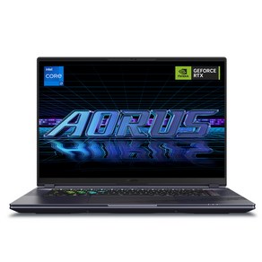 기가바이트 2024 어로스 16X 코어i7 인텔 14세대 지포스 RTX 4060, Midnight Gay, 1TB, 16GB, Fee DOS, AORUS 16X AKG-53KR