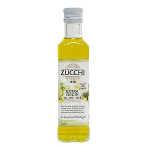 ZUCCHI 엑스트라버진 올리브 오일, 250ml, 1개