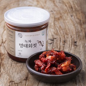 자연다감 녹차 명태회젓, 400g, 1개