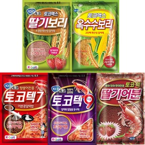 토코맥스 어떡코 집어용 떡밥 5종 세트, 1세트, 2kg