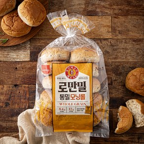 삼립 로만밀 통밀 모닝롤, 295g, 1개