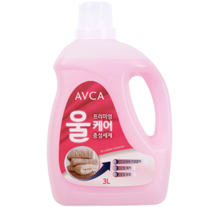 아브카 프리미엄 울케어 중성세제 본품, 1개, 3L