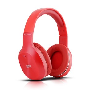 브리츠 유무선 블루투스 헤드폰, Red, W800BT Qplus