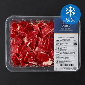 굿미트찹 호주산 우앞다리 국거리용 3 x 2 x 0.3 cm (냉동), 500g, 1개