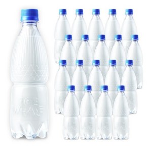 광동제약 아이스웨일 플레인 탄산수 무라벨, 500ml, 20개