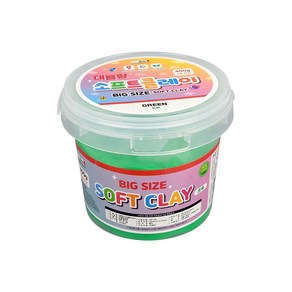 아이비스 대용량 소프트 클레이 SP11671, 초록, 400g, 1세트