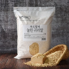 바른곡물 부드럽게 눌린 귀리쌀, 2kg, 1개