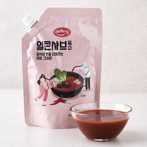 델링 얼큰 사브육수, 300g, 1개