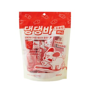 피피픽 댕댕바 프로틴 미니 단백질바 18g x 14p