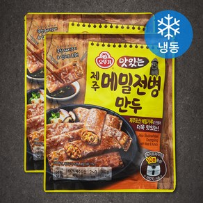 오뚜기 맛있는 제주 메밀전병 만두 (냉동), 360g, 2개