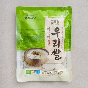 풀무원 우리쌀 떡국떡, 400g, 1개