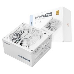 세고텝 GM1000W 풀모듈러 ATX 3.1 PCIE5.1 화이트 GM1000W WT