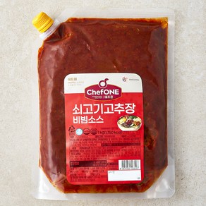 쉐프원 쇠고기고추장 비빔소스, 1kg, 1개