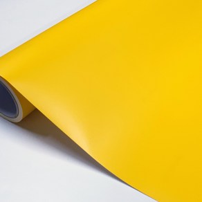 데코미 칼라 단색 시트지, 노란색, 50 x 250 cm