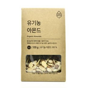 ORGA ZERO 유기농 아몬드 슬라이스, 100g, 1개