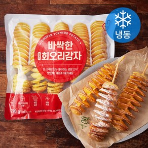 도드람 바싹한 원조 회오리감자 (냉동), 270g, 1개