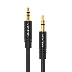 벤션 3.5mm to 2.5mm AUX 음향 오디오 스피커 케이블 1m, 블랙