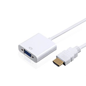 Ucommece HDMI to VGA RGB 컨버터 화이트, UC-CO1