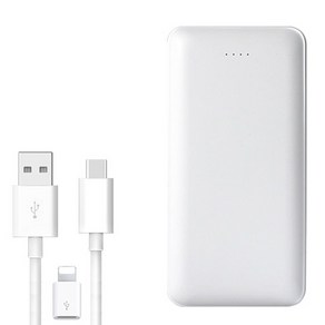 슈페라르 2포트 보조배터리 10000mAh C타입 + 5핀 커넥트