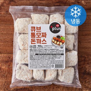 식자재왕 플러스 큐브 통모짜 돈까스 (냉동), 900g, 1개