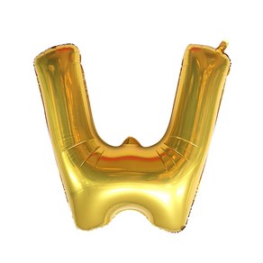 와우파티코리아 알파벳 W 풍선 소