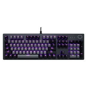 쿨러마스터 CK352 Gaming Mechanical 유선 일반형 키보드, 스페이스 그레이, 갈축