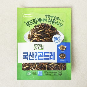 풀무원 국내산 데친 곤드레, 1개, 430g(고형량 130g)