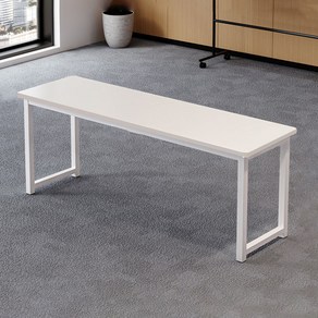 가구느낌 모던벤치의자 1000 x 300 x 452 mm, 화이트