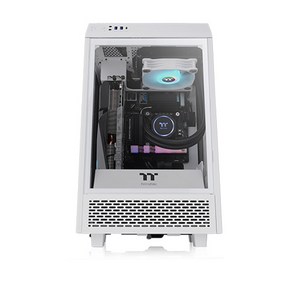 써멀테이크 Towe 100 미니 ITX 미들타워 스노우 The Towe 100 Snow, 1개