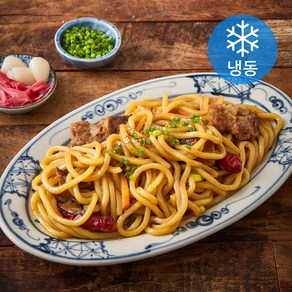 푸딩프렙 우삼겹 야끼소바 (냉동), 430g, 1개