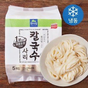 면사랑 칼국수 사리 5개입 (냉동), 1.15kg, 1개