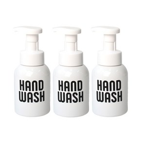 로맨틱노벰버 원형 거품용기 레터링1 HAND WASH 300ml