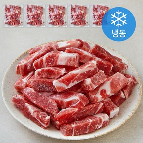 포크리퍼블리카 돼지목살 슬라이스 찌개용 5개입 (냉동), 1개, 1kg