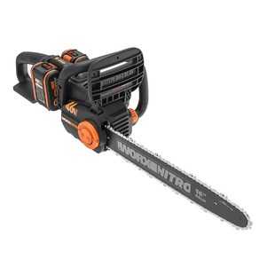 WORX [KC인증] 충전 체인톱 베어툴 40V WG385E.9, 1개