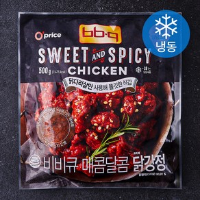 비비큐 매콤달콤 닭강정 (냉동), 500g, 1개