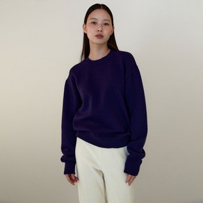 38컴온커먼 여성용 Classic Cewneck knit