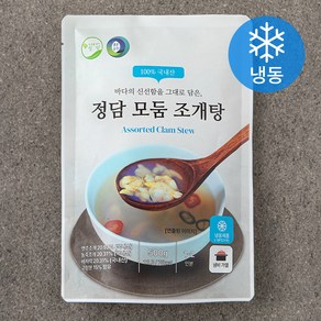 정담 모둠 조개탕 (냉동)