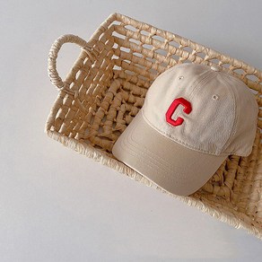 조이멀티 아동용 C로고 자수 볼캡