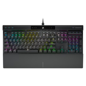 커세어 K70 RGB PRO 게이밍 기계식 유선 일반형 키보드, 블랙, RGP0125, 저소음 적축