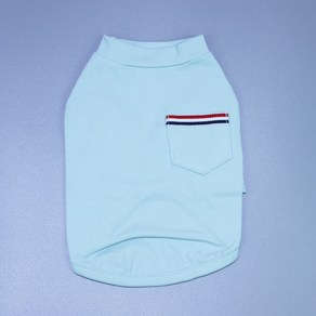 디자인사노 강아지 톰포켓 티셔츠, 민트, 2XL, 1개