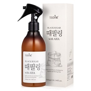 터치미 블랙슈가 with AHA 때필링 스프레이, 1개, 300ml