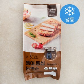 더 맛있는 통이 등심 돈까스 3입 (냉동), 450g, 1개