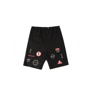 바이브레이트 TRAFFIC SIGN SHORT PANTS