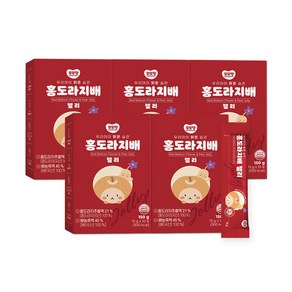 또또맘 홍도라지배 젤리 15g x 10p, 150g, 5개, 홍도라지 + 배