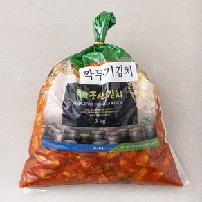 풍산김치 농협 깍두기김치, 3kg, 1개