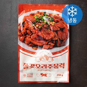 쿠캣 쫄깃 오리주물럭 (냉동), 250g, 1팩