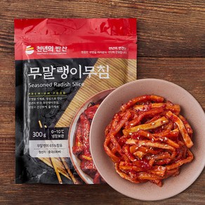 천년의반찬 무말랭이무침, 300g, 1개