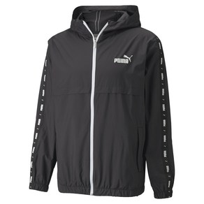 [PUMA]푸마_남성용_에센셜+ 타입 윈드브레이커_ESS+ TAPE WINDBREAKER_블랙_84949901