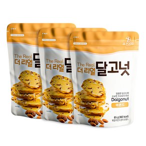 더리얼 달고넛 아몬드, 85g, 3개