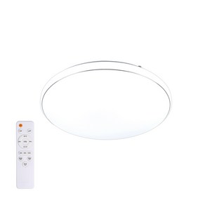 LED 삼색 원형 방 천장등 75W 삼성칩 + 리모컨, 화이트 + 혼합색상